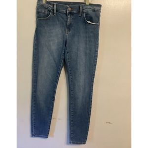 - MOTT &BOW blue distressed jeans SZ 27